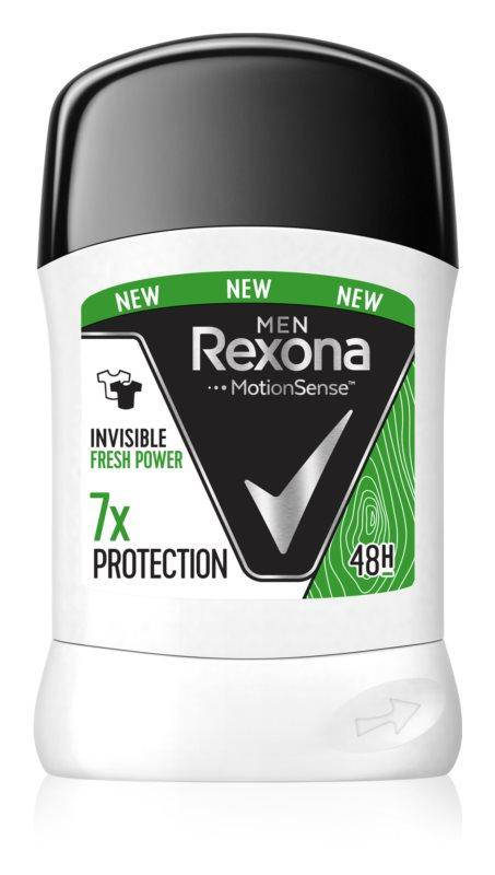 

Дезодорант Rexona стик MEN Невидимая Fresh Power 7X