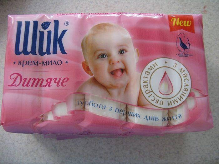

Мыло крем Шик Детское 5шт 70г