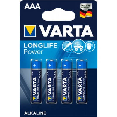 

Батарейка VARTA Longlife POWER ААА на блистере 1/4/80шт