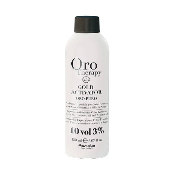 

Окислитель с микрочастицами золота Fanola Oro Therapy 3% 10 Vol 150 мл (262Qu)