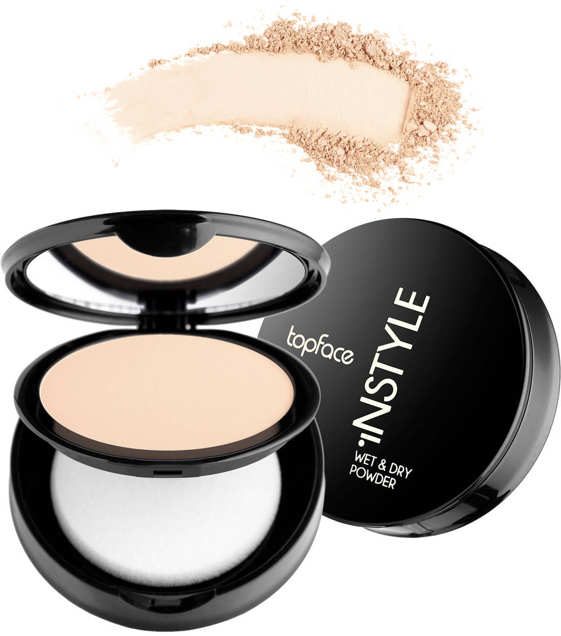 

Пудра компактная Wet&Dry Instyle TopFace PT261 №3