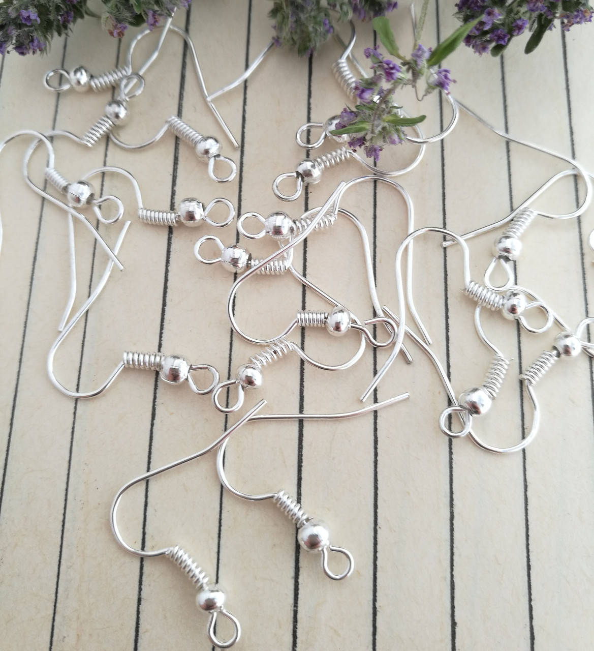 

Швензи, під срібло, 10 пар/упаковка