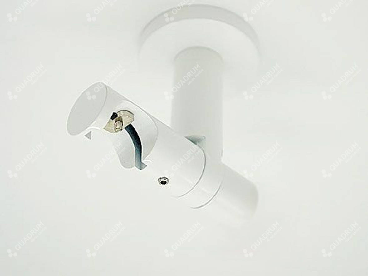 

Кронштейн потолочный для карниза одинарный универсальный 19мм белый 19.20.10.419