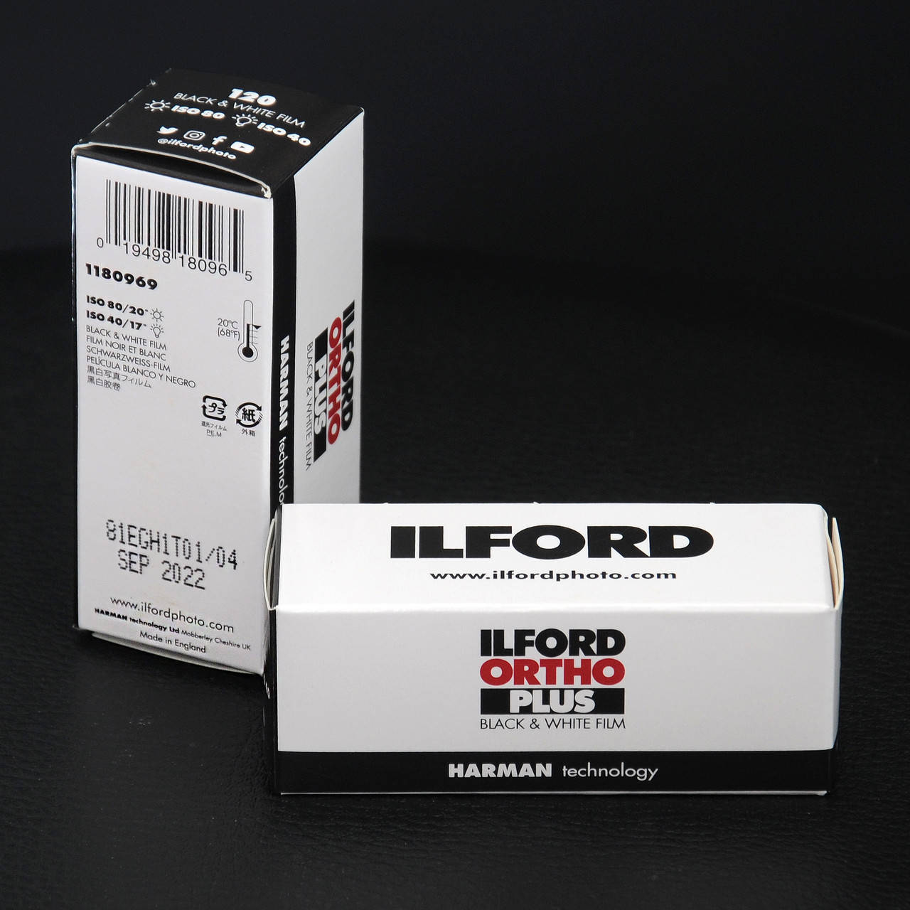 

Фотоплёнка ILFORD ORTHO PLUS ISO 80/120