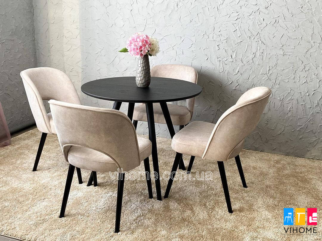 

Обеденный комплект: стол Модерн и стулья Лофт M-mebel™