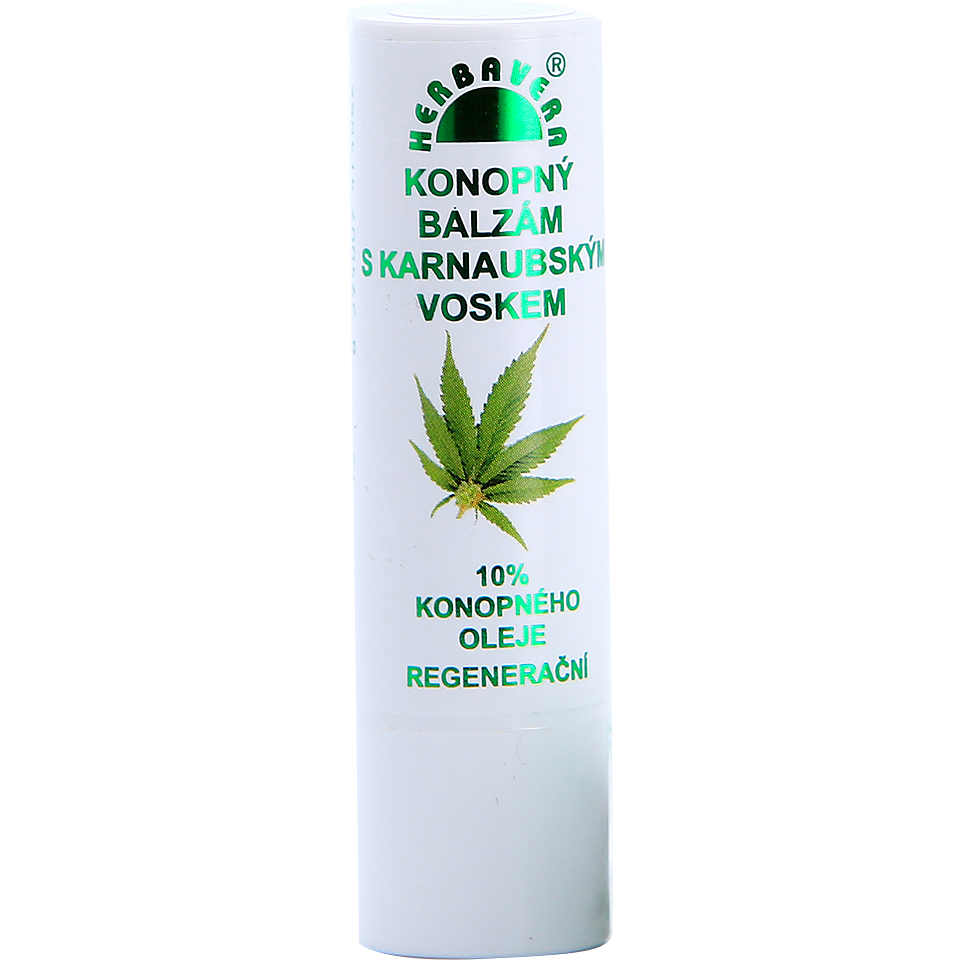 

Бальзам для губ на конопляном масле Herbavera, 4.5г