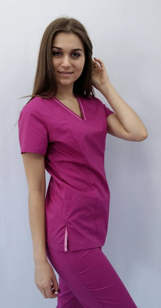 

Медицинский костюм хирургический, Фиолетовый