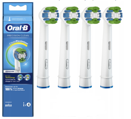 

Oral B Precision Clean Clean Maximiser сменные головки для зубной щетки 4шт