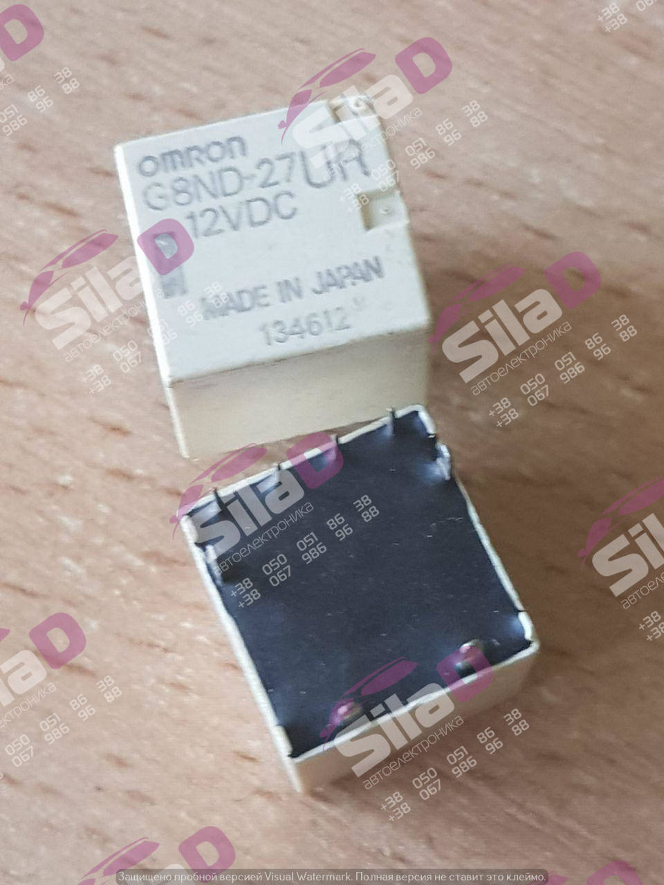 

Реле G8ND-27UR 12VDC Omron корпус DIP8