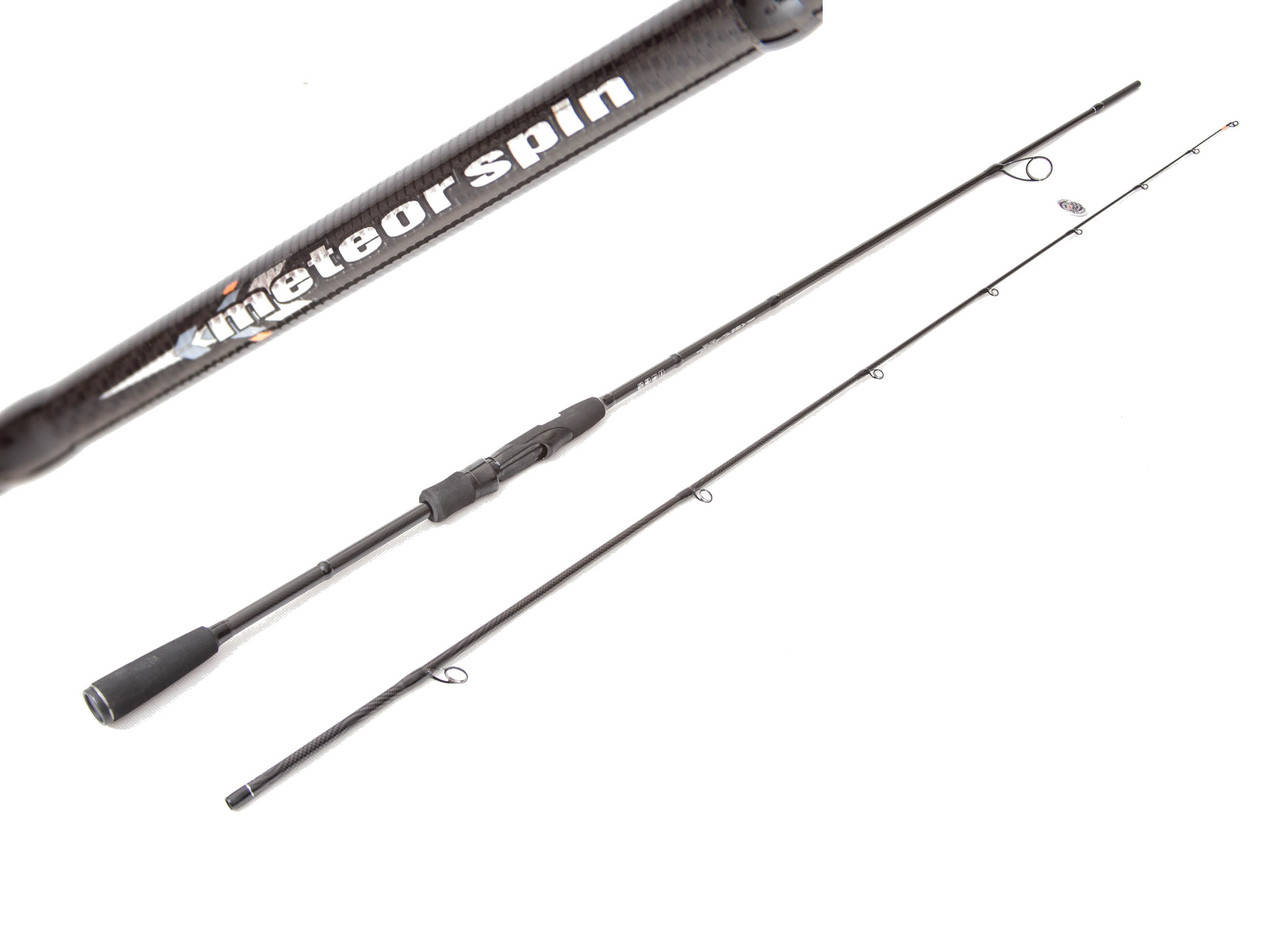 

Спиннинг Weida Meteor spin 2.40м тест 7-35г титановые кольца, Черный