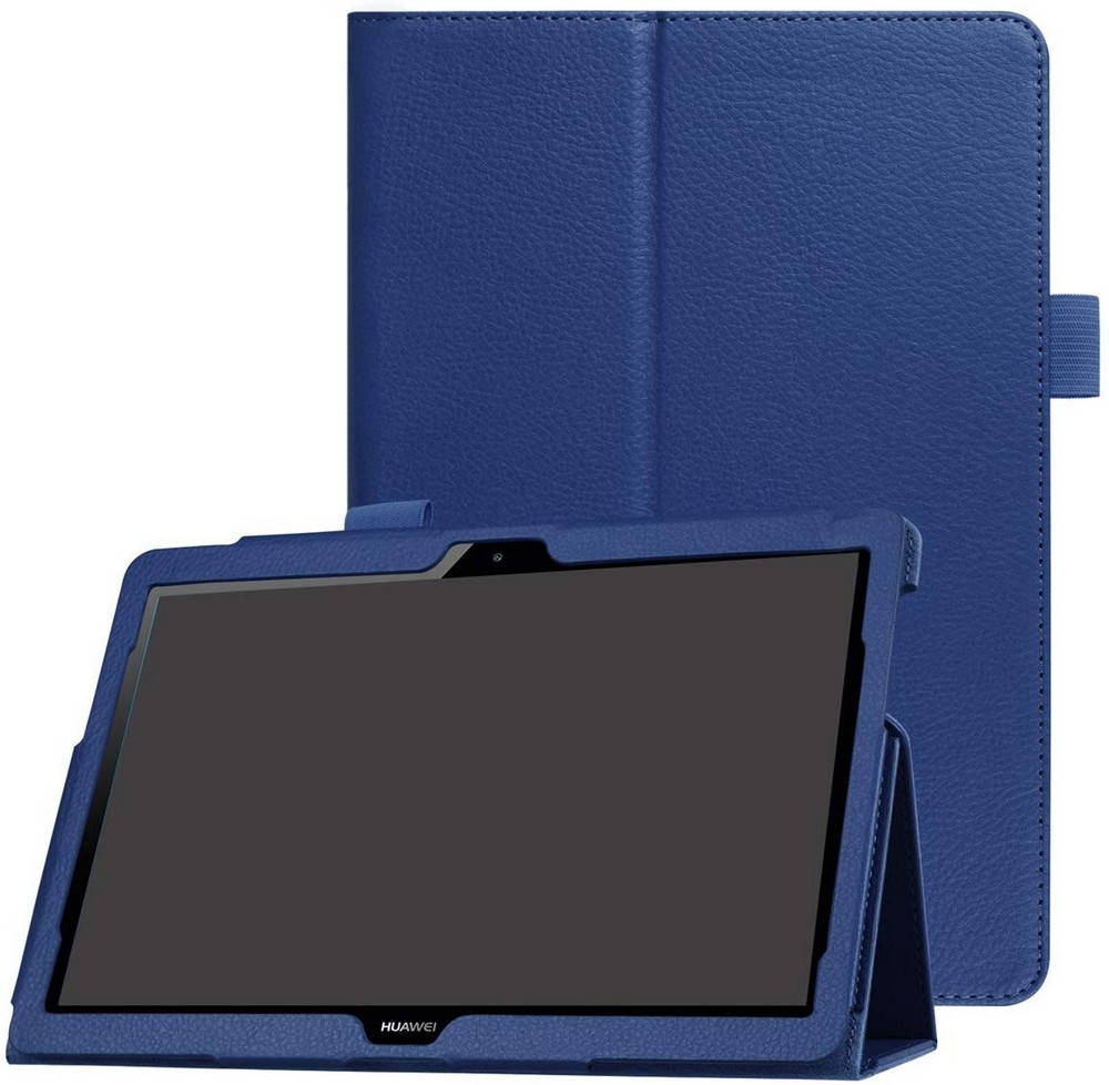 

Чехол книжка Huawei MediaPad T3 10 New Leather Dark Blue, Черный