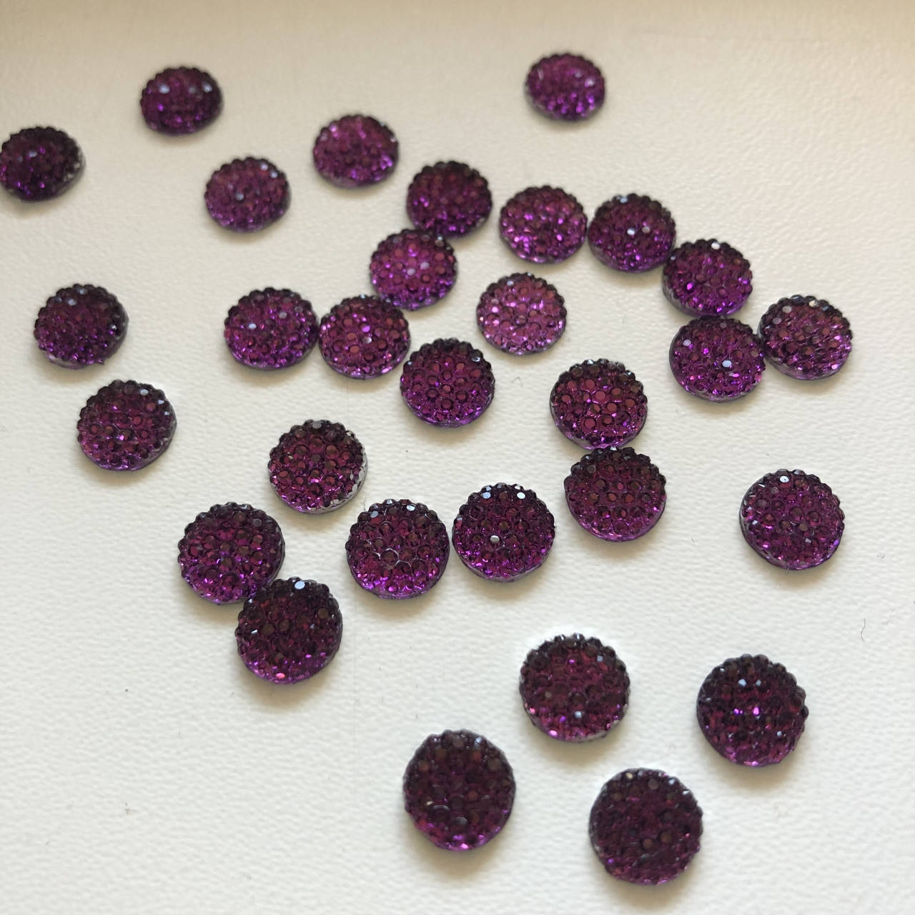 

Полубусины 8 мм, фиолетовый