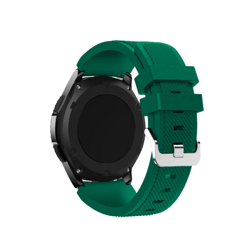 

Ремешок для часов Amazfit GTR 47mm | PACE | STRATOS силиконовый Dark-green
