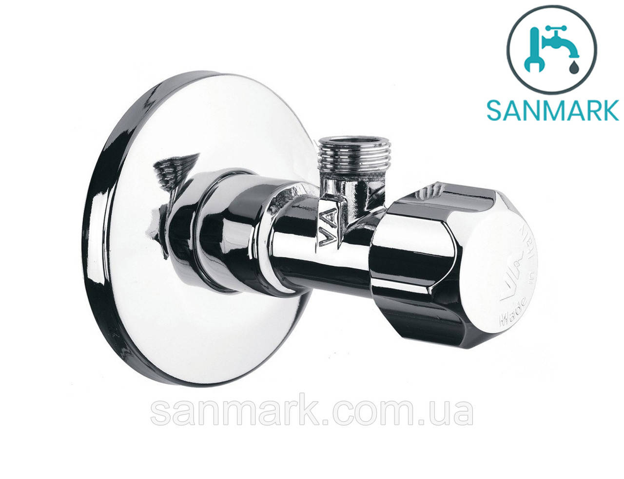 

Кран для сантехнических приборов 1/2" х 3/8" Albertoni