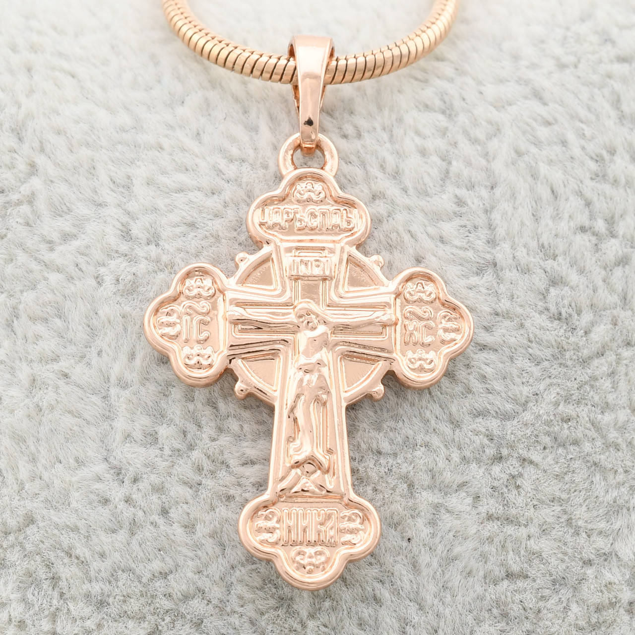 

Крестик 70220 для цепочки до 4 мм размер 31х18 мм вес 0.5 г позолота РО