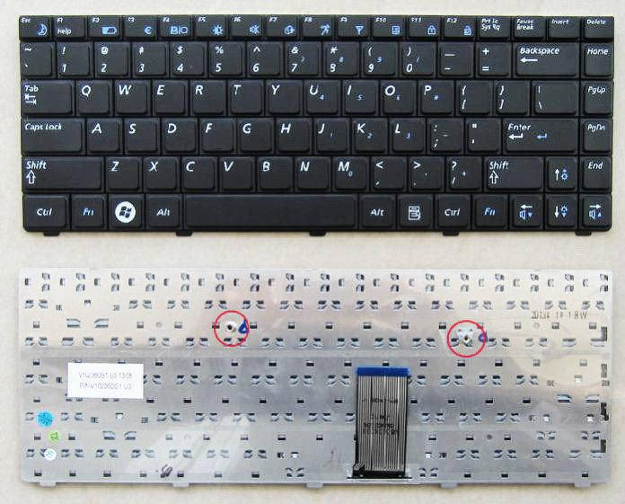 

Клавиатура для ноутбука Samsung R418, R420, R425, R429, R430, R440, R468, R480, R492, RV410 RU черная новая, Черный