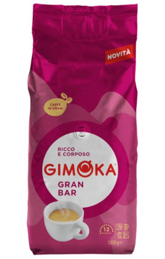 

Кофе зерновой Gimoka Gran Bar 20/80 1кг Италия Оригинал