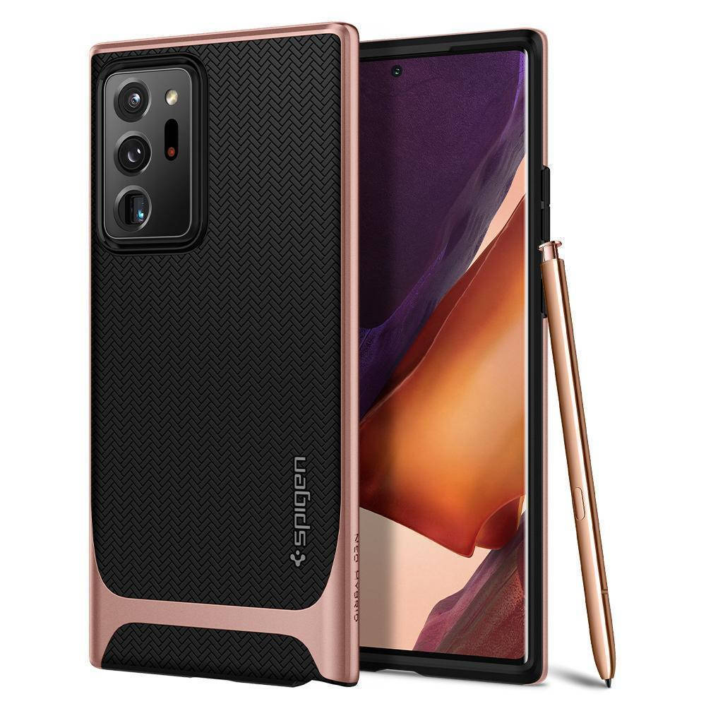 

Чехол Spigen Neo Hybrid для Samsung Galaxy Note 20 Ultra Bronze (ACS01575), Розовое золото