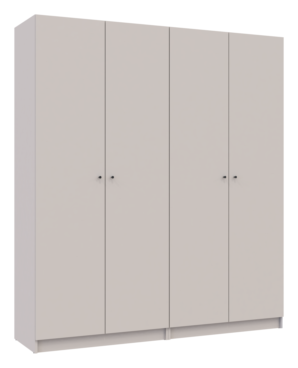 Шафа для одягу Doros Промо Кашемір 2+2 ДСП 180х48х204 (80737672) 3