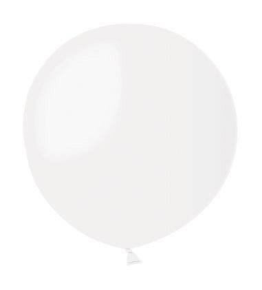 

Куля 19"/45 см пастель Білий 01, Белый
