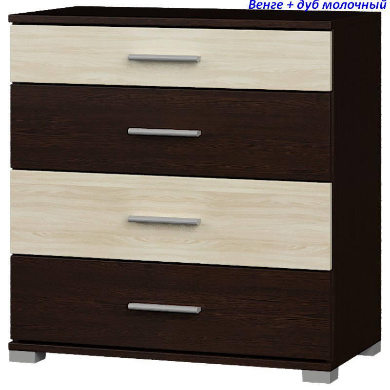 

Комод на 4 ящика Бриз К-5 (ролики)