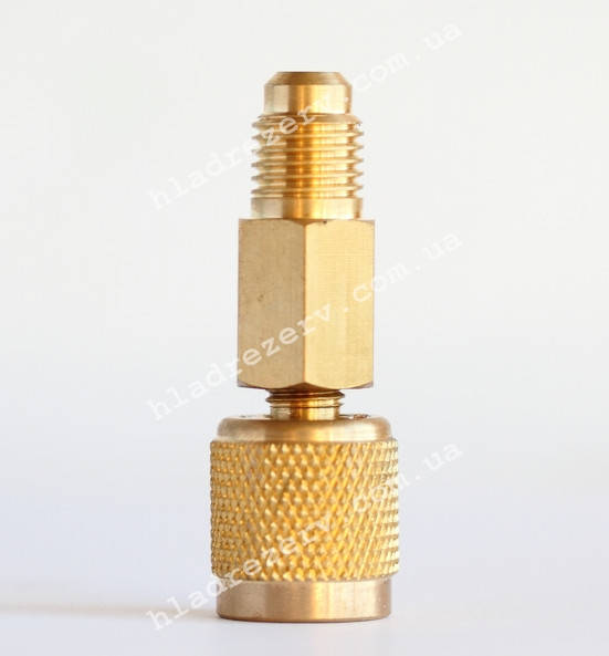

Переходник VALUE с R-410 на другие фреоны прямий (5/16" наруж., 1/4" внутр.)