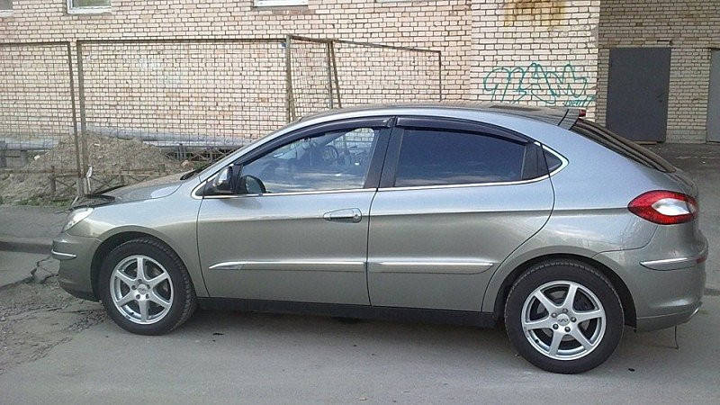 

Дефлекторы окон ветровики на CHERY Чери M11 A3 2008