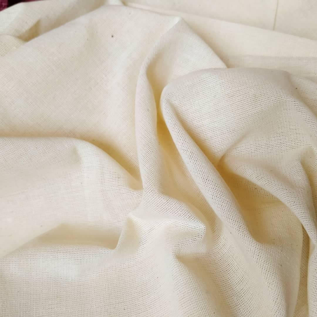 

Ткань хлопок для рукоделия суровый беж ,редкое плетение