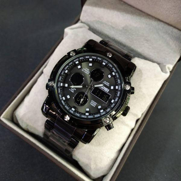 

Спортивные тактические часы для военных Skmei Molot Limited AllBlack
