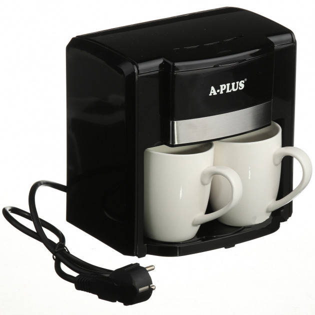 

Кофеварка электрическая на 2 чашки A-PLUS 1549