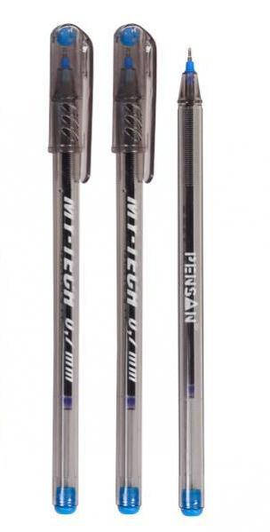 

Ручка масляная My-TECH Ellott, 0.7 мм, синяя