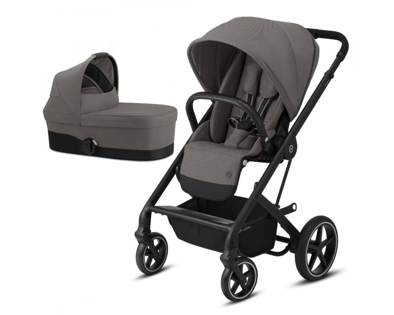 

Коляска Cybex Balios S Lux 2 в 1 / Soho Grey mid grey
