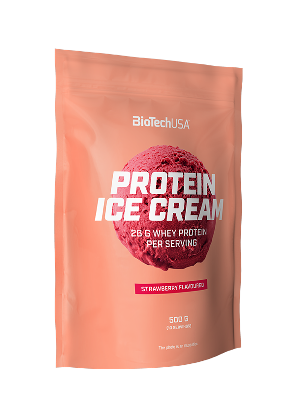 

Протеиновое мороженое BioTech Protein Ice Cream (500 г) биотеч strawberry