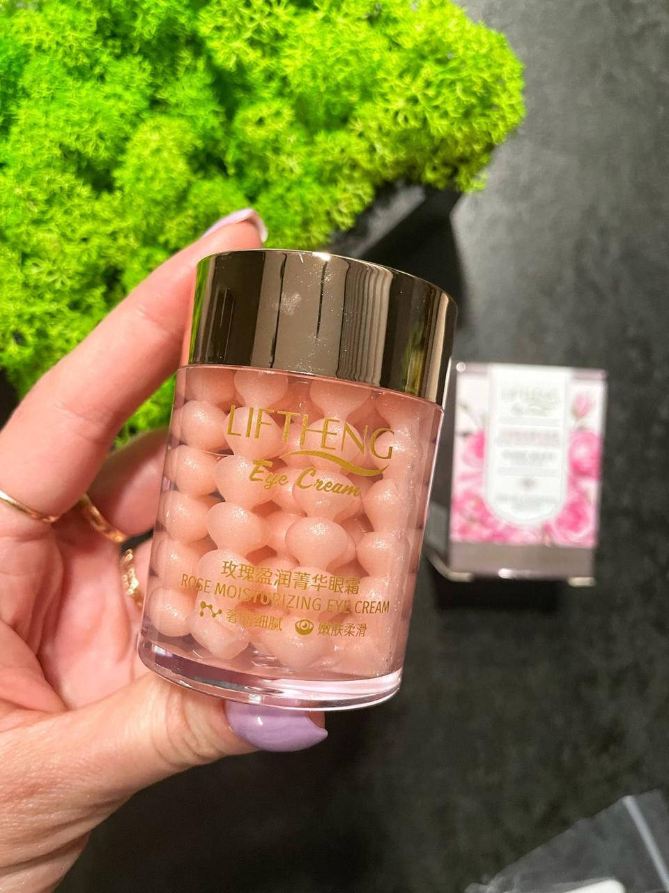 

Крем для кожи вокруг глаз и лица LIFTHENG с экстрактом розы, центеллы азиатской и ницианамидом,60 g