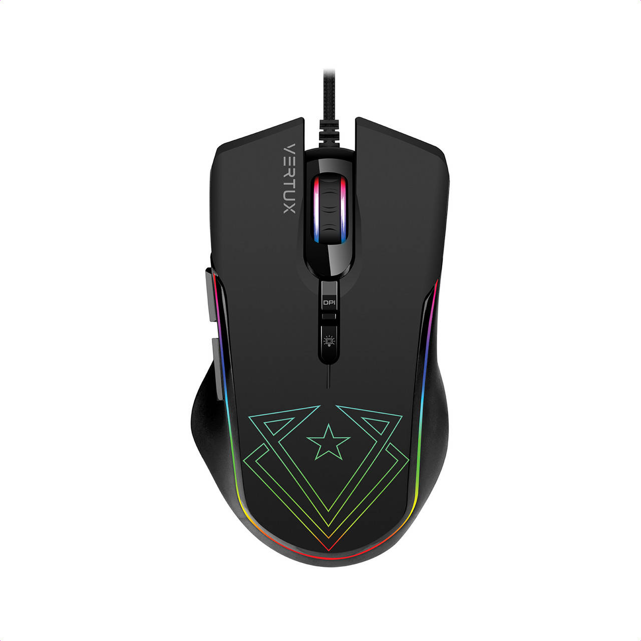 

Мышь Vertux Assaulter USB Black, Черный