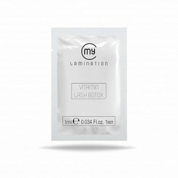 

Vitamin Lash BTX в саше 1 ml My Lamination препарат для ресниц и бровей