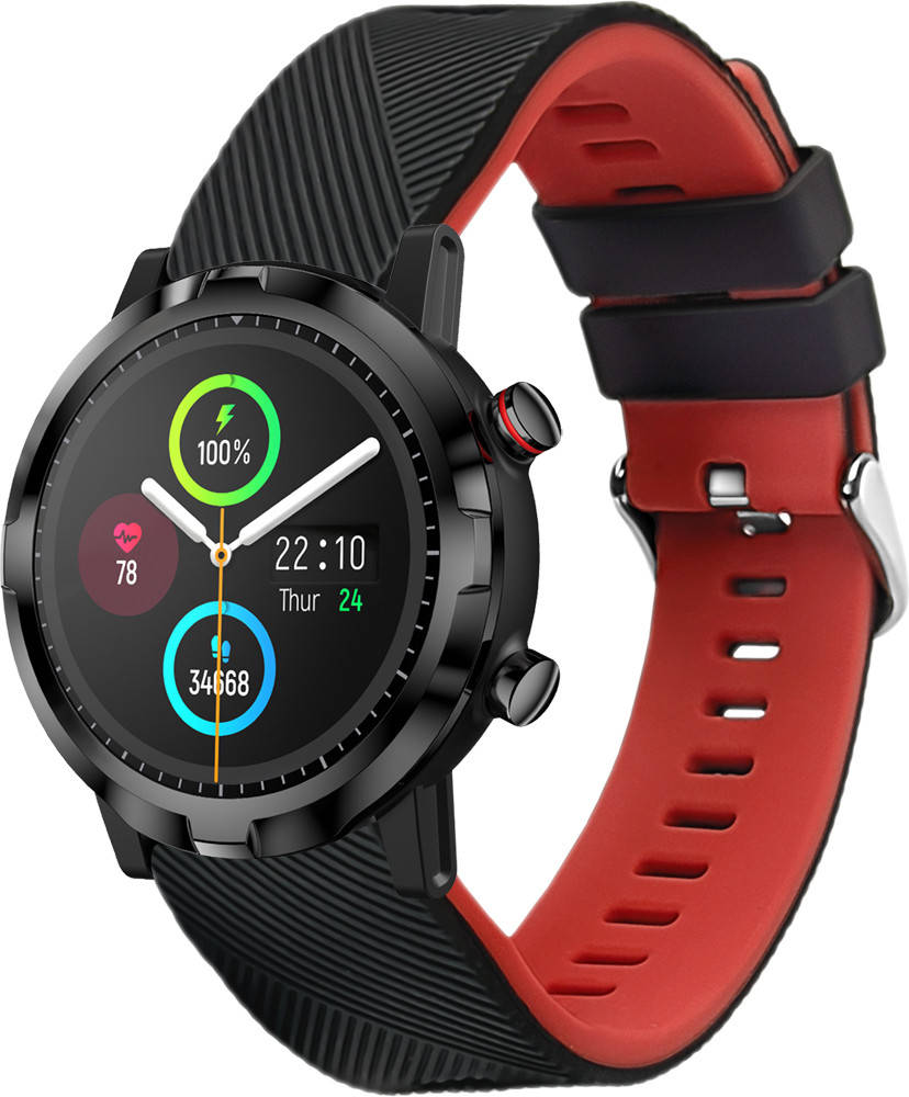 

Ремешок Luminic для Haylou Smart Watch RT LS05S Черно-красный