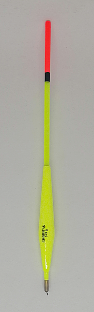 

Поплавок Shark 3+3 цвет желтый огруженный латунный груз 3+3Y0403Ls