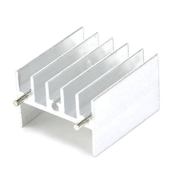 

Радиатор алюминиевый 25*24*16MM aluminum heat sink (with pin)