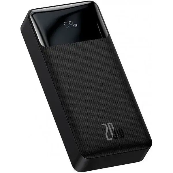 

Дополнительный аккумулятор Baseus Bipow Digital Display PPDML-M01 Black 20000mAh