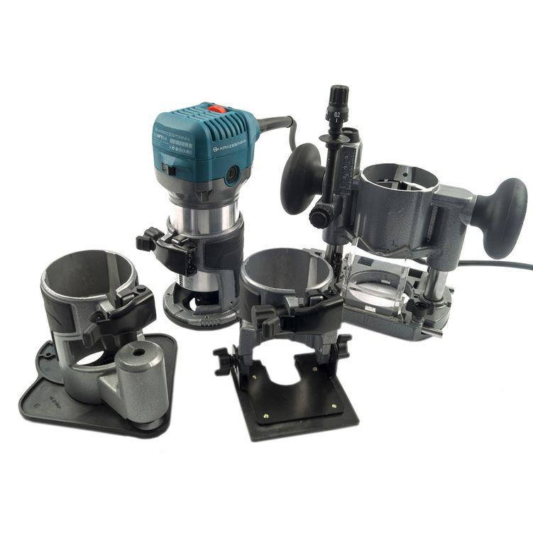 

Фрезер-триммер KRAISSMANN 910 OFT 6-8 (4 базы, цанга 6-8)