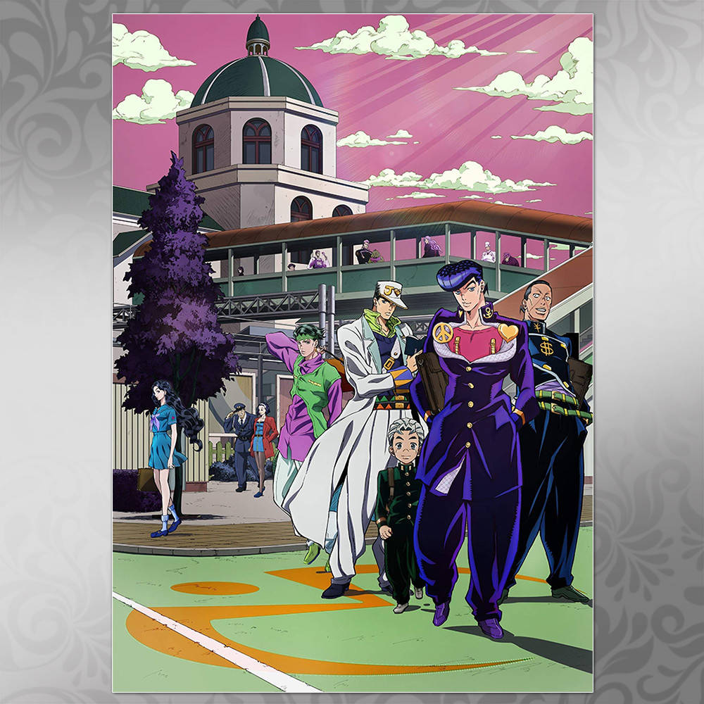 

Плакат Аниме JoJo's Bizarre Adventure 28