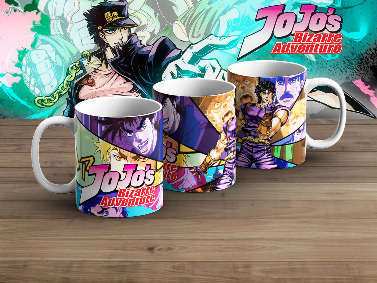 

Кружка ДжоДжо "Bravery" / JoJo's Bizarre Adventure