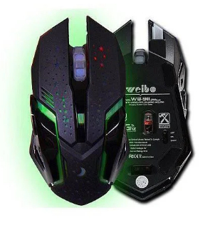 

Игровая компьютерная мышь с подсветкой Игровая мышь для ноутбука и пк Геймерская мышка, Черный