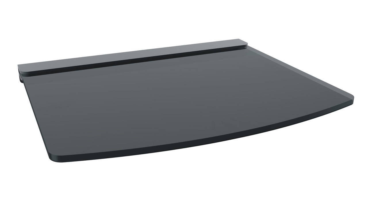 

Стеклянная полка Red Eagle ONE, цвет черный, 300х250х5мм, под телевизор TV и др. технику