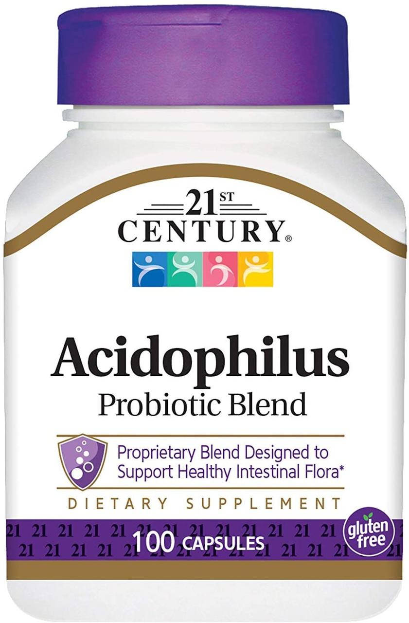 

21st Century Acidophilus Probiotic Blend 100 капсул