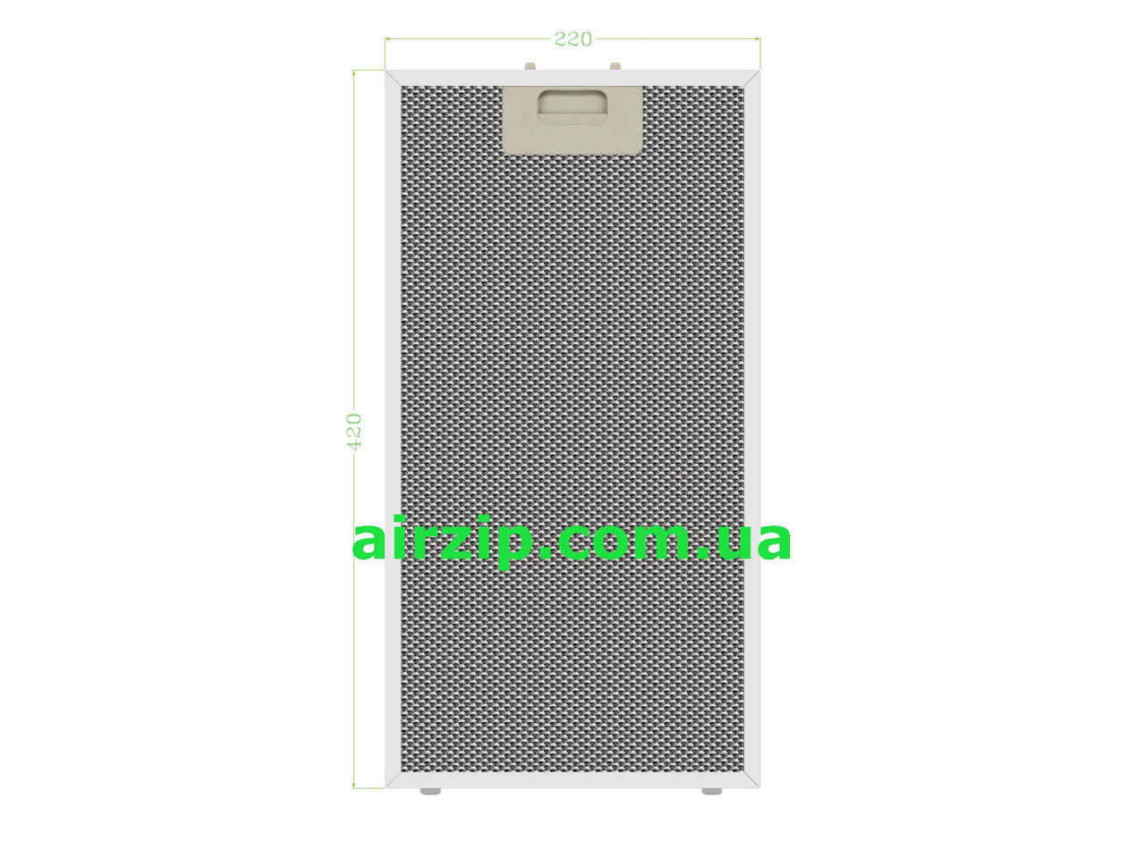 

Фильтр жировой для вытяжки 220 x 420 mm