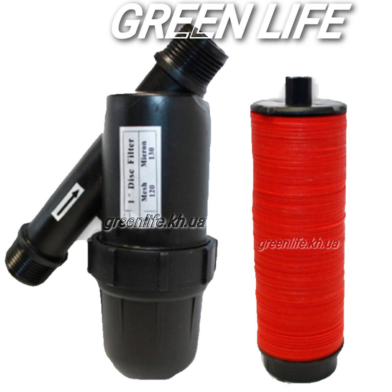 

Фильтр дисковый с наружной резьбой 3/4" Aquapulse