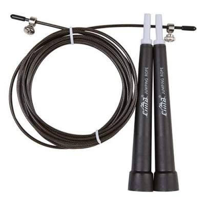 

Скакалка для кроссфита Cima 3м, ручка PVC, черный