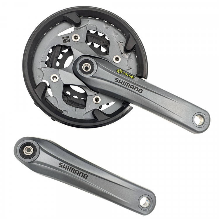 

Шатуны велосипеда Shimano FC-M4000 Alivio Octalinc 40-30-22T
